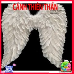 Cánh Thiên Thần Cosplay Lông Vũ Độc Đáo Cho Người Lớn - Phụ Kiện Thời Trang Ấn Tượng Cho Halloween và Sự Kiện