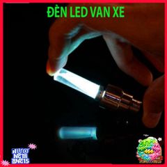 Đèn LED Trang Trí Lốp Xe Đạp 7 Màu - Nắp Van Bơm Hơi Tự Động Sáng Khi Chạy, Phụ Kiện An Toàn Và Thời Trang Cho Xe Đạp