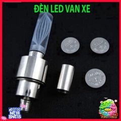 Đèn LED Trang Trí Lốp Xe Đạp 7 Màu - Nắp Van Bơm Hơi Tự Động Sáng Khi Chạy, Phụ Kiện An Toàn Và Thời Trang Cho Xe Đạp