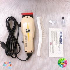 Tông Đơ Cắt Tóc Chuyên Nghiệp Chaoba 808A Có Dây - Máy Cạo Tóc Điện 10W, An Toàn Cho Gia Đình và Trẻ Em