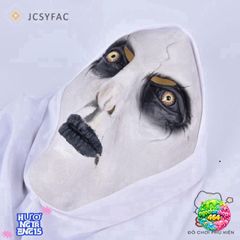 Mặt Nạ Cao Su Valak Halloween - Thiết Kế Độc Đáo, An Toàn, Thân Thiện Với Môi Trường - Phụ Kiện Hóa Trang Cho Mọi Dịp