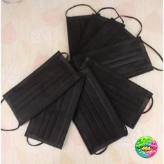 Khẩu Trang Phượt Đa Năng Cotton Đen - Thời Trang Cho Nam Nữ, Chống Mồ Hôi, Quà Tặng Thân Thiện