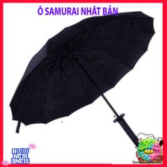 Ô Dù Katana Cán Kiếm Nhật - Thiết Kế Độc Đáo, Thời Trang và Bền Bỉ, Phụ Kiện Che Mưa Cao Cấp, Hình Dáng Samurai Nhật Bản