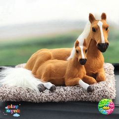 Cáo Bông Hoạt Tính Chó Mèo 99% Giống Thật - Thú Bông Khử Mùi Than Hoạt Tính Trang Trí Ô Tô Đáng Yêu 28x20cm