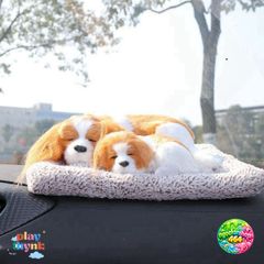 Thú Bông Mèo Lọc Mùi Than Hoạt Tính - Phụ Kiện Trang Trí Ô Tô, Khử Mùi Không Khí, Thiết Kế Ngộ Nghĩnh, Dễ Thương Cho Xe Hơi
