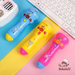 Đèn Chiếu Sao Mico 12cm - Đèn Phát Sáng Tạo Không Gian Giấc Mơ Cho Trẻ Em, Đồ Chơi Giáo Dục An Toàn, Lấp Lánh