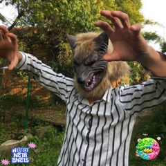 Mặt Nạ Hóa Trang Chó Sói Ma Sói - Phụ Kiện Halloween Cao Cấp Cho Bé và Người Lớn, Độc Đáo và An Toàn