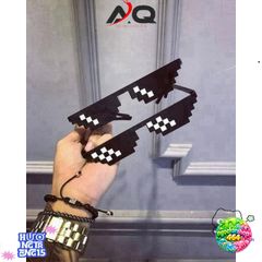 Kính Mắt Thug Life Minecraft - Phụ Kiện Thời Trang Ngầu Cho Game Thủ - Chống Bụi, Chất Liệu ABS Cao Cấp, Dễ Thương