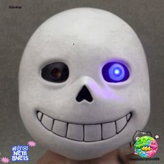 Mặt Nạ Hóa Trang Undertale Sans - Màu Xanh Cá Hacker Độc Đáo - Đạo Cụ Halloween và Video Sáng Tạo Chất Lượng cao