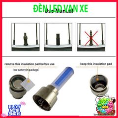 Đèn LED Bánh Xe Đạp - Đèn Tăng An Toàn Cho Xe Đạp, Xe Máy, Ô Tô, Trang Trí Độc Đáo Với Nhiều Màu Sắc Thú Vị