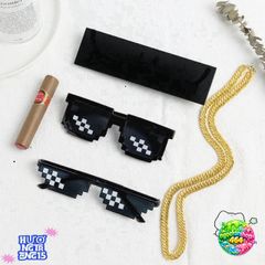 Kính mát Thug Life Minecraft - Phụ kiện G gamer cá tính, độc lạ và nổi bật, trào lưu nổi tiếng trong thế giới game