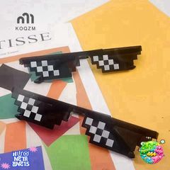 Kính Mát Khảm Retro Độc Đáo - Thiết Kế Thời Trang Cho Game Thủ - Bảo Vệ Mắt Chống Tia UV, Nhiều Màu Sắc