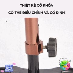 Gậy Chống 4 Chân Nhôm Chắc Chắn - Gậy Hỗ Trợ Đi Lại Cho Người Già, Điều Chỉnh Cao Thấp Từ 67-90cm, Batoong Chống Trượt Ổn Định
