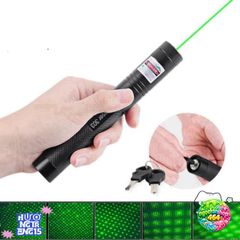 Đèn Pin Laser 303 Siêu Sáng LED 5000mW - Tia Sáng Xanh 532nm, Ứng Dụng Du Lịch, Giảng Dạy và Chỉ Định Tín Hiệu