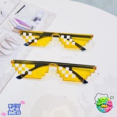 Kính Thug Life 8bit Chống Bụi - Kính Mát Thời Trang Cá Tính Cho Nam Nữ, Hot Trend 2018, Phụ Kiện Chụp Ảnh Nhóm