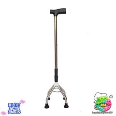 Gậy Batoong Inox 4 Chân Điều Chỉnh Chiều Cao - Hỗ Trợ Di Chuyển An Toàn Cho Người Cao Tuổi và Người Phục Hồi Sức Khỏe