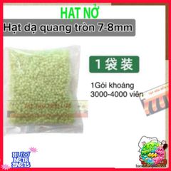 Hạt Nở Đá Quang 7-8mm - Hạt Hút Nước Tỏa Sáng, Đồ Trang Trí Không Gian Lấp Lánh, Sáng Tạo Điểm Nhấn Nội Thất