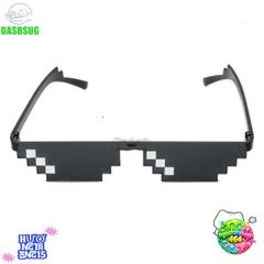 Kính Mắt Râm Chống Tia UV Thời Trang Unisex - Kính Thug Lìe Phong Cách Độc Đáo Cho Game Thủ và Người Yêu Meme