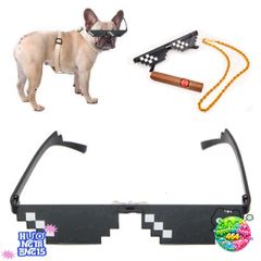 Kính Mắt Râm Chống Tia UV Thời Trang Unisex - Kính Thug Lìe Phong Cách Độc Đáo Cho Game Thủ và Người Yêu Meme