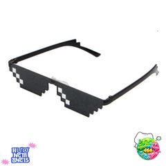 Kính Mắt Râm Chống Tia UV Thời Trang Unisex - Kính Thug Lìe Phong Cách Độc Đáo Cho Game Thủ và Người Yêu Meme