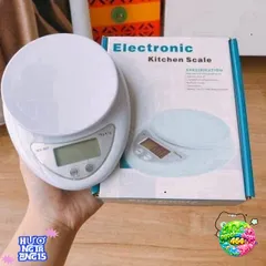 Cân Điện Tử Mini Nhà Bếp 1g-5kg - Cân Chính Xác Cao, Thiết Kế Tiện Dụng, Sử Dụng Dễ Dàng, Màn Hình LCD Rõ Ràng