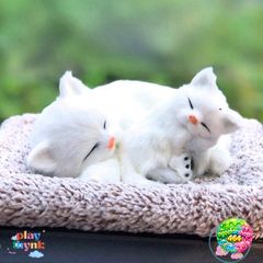 Chó Poodle Bông Xù Nâu 99% Khử Mùi, Lọc Khí - Thú Bông Trang Trí Xe Hơi Đáng Yêu, Phụ Kiện Ô Tô Hút Mùi Than Hoạt Tính