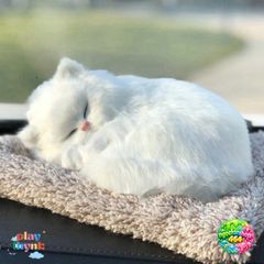 Chó Poodle Bông Xù Nâu 99% Khử Mùi, Lọc Khí - Thú Bông Trang Trí Xe Hơi Đáng Yêu, Phụ Kiện Ô Tô Hút Mùi Than Hoạt Tính