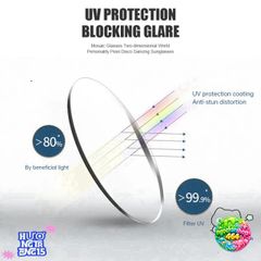 Kính Thug Life Phong Cách Retro - Kính Mát Chống UV Cho Tất Cả Giới Tính - Thời Trang Pixel Disco Nhảy Múa