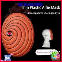 Khẩu Trang Sharingan Sasuke Phát Sáng - Quà Tặng Cosplay Fan Naruto Tobi Uchiha Obito Hấp Dẫn