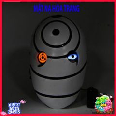 Khẩu Trang Sharingan Sasuke Phát Sáng - Quà Tặng Cosplay Fan Naruto Tobi Uchiha Obito Hấp Dẫn