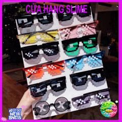 Kính Thuglife MINECRAFT 6 Chấm - Kính Mắt Thời Trang Độc Đáo, Nhiều Màu Sắc, Kiểu Dáng Cực Cute Cho Trẻ Em