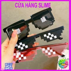 Kính Thuglife MINECRAFT 6 Chấm - Kính Mắt Thời Trang Độc Đáo, Nhiều Màu Sắc, Kiểu Dáng Cực Cute Cho Trẻ Em