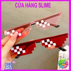 Kính Thuglife MINECRAFT 6 Chấm - Kính Mắt Thời Trang Độc Đáo, Nhiều Màu Sắc, Kiểu Dáng Cực Cute Cho Trẻ Em
