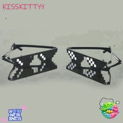 Kính Mát 8-Bit MLG Thug Life - Kính Chống UV 400 cho Gamer, Phong Cách Thời Trang Unisex, Hàng Chính Hãng