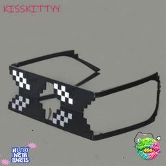 Kính Mát 8-Bit MLG Thug Life - Kính Chống UV 400 cho Gamer, Phong Cách Thời Trang Unisex, Hàng Chính Hãng