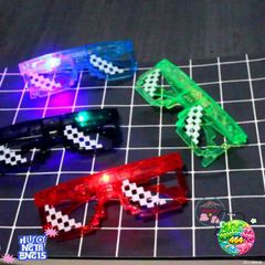 Kính Mắt LED 6 Chấm MineCRAFT Thuglife - Phong Cách Thời Trang Độc Đáo, Đèn Nhiều Màu Sắc, Hot Trend 2021