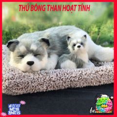 Thú Nhồi Cún Khử Mùi - Bông Than Hoạt Tính Lọc Không Khí Thiết Kế Dễ Thương Cho Ô Tô và Không Gian Sống