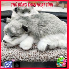 Thú Nhồi Cún Khử Mùi - Bông Than Hoạt Tính Lọc Không Khí Thiết Kế Dễ Thương Cho Ô Tô và Không Gian Sống