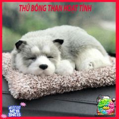 Thú Nhồi Cún Khử Mùi - Bông Than Hoạt Tính Lọc Không Khí Thiết Kế Dễ Thương Cho Ô Tô và Không Gian Sống
