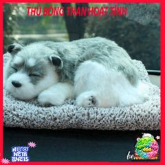Thú Nhồi Cún Khử Mùi - Bông Than Hoạt Tính Lọc Không Khí Thiết Kế Dễ Thương Cho Ô Tô và Không Gian Sống