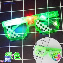 Kính Mát Gọng Vuông Thug Life Phát Sáng LED Thời Trang Hip Hop Cho Nam Nữ - Kính Mát Độc Đáo, Cá Tính, Hot Trend 2021