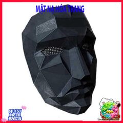 Mặt Nạ Cosplay Squid Game - Phụ Kiện Thời Trang Độc Đáo cho Halloween, Tiệc Hóa Trang và Sự Kiện Anime