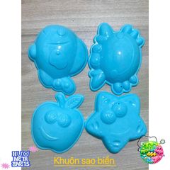 Bộ Đồ Chơi Cát Động Lực 2kg Cho Bé - Phao Vải, Khuôn Tạo Hình, An Toàn, Phát Triển Tư Duy và Kỹ Năng Vận Động