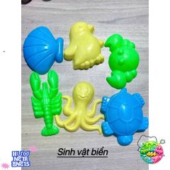 Bộ Đồ Chơi Cát Động Lực 2kg Cho Bé - Phao Vải, Khuôn Tạo Hình, An Toàn, Phát Triển Tư Duy và Kỹ Năng Vận Động