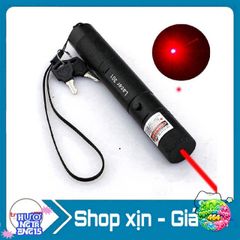 Đèn Laser 303 Sạc Đỏ Rực - Đèn Pin Chống Nước Dùng Trong Giảng Dạy & Du Lịch - Điểm Sáng Cường Độ Cao 1 KM