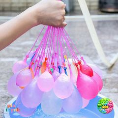 Thiết Bị Bóng Bay Nước Y6B - Trò Chơi Mùa Hè Cho Trẻ Em - 111 Quả Bóng & 3 Chùm Lắp Đặt Nhẹ Nhàng