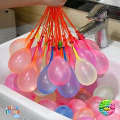 Thiết Bị Bóng Bay Nước Y6B - Trò Chơi Mùa Hè Cho Trẻ Em - 111 Quả Bóng & 3 Chùm Lắp Đặt Nhẹ Nhàng