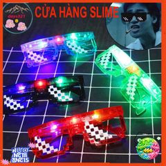 Kính Mắt Thời Trang LED MINECRAFT 6 Chấm - Kính Thug Life Độc Đáo Dành Cho Fan Game, Phong Cách Cool Ngầu