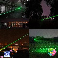 Bút Laser 303 Đèn Laze Hiện Đại - Chiếu Xa 1.5-2km, Sạc Nhanh USB-C, Phù Hợp Học Tập và Giải Trí