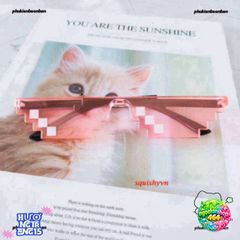 Kính Gương Thug Life 6 Chấm - Phụ Kiện Thời Trang Độc Lạ, Siêu Ngầu và Nhiều Màu Cho Gamer